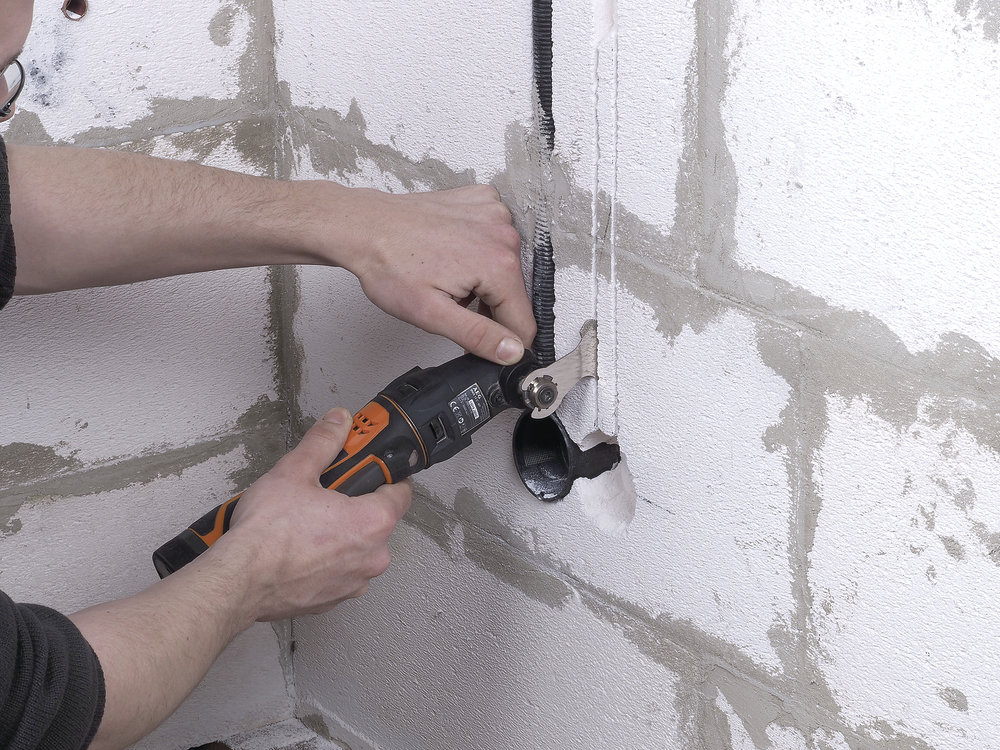 Wolfcraft řezací plátek ve tvaru sekery PRO 3950000 - Obrázek 2