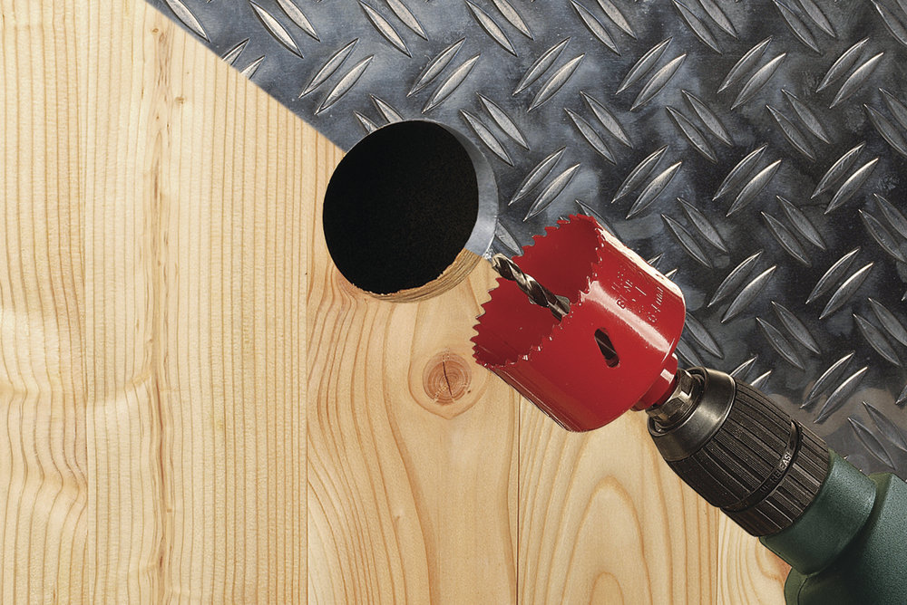 Wolfcraft Děrovka Bi-metalová komplet šestihranná stopka +vrták O 20 5462000 - Obrázek 2