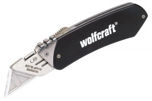 Wolfcraft Nůž ALU 90mm s výsuvným břitem 4124000