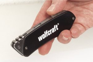 Wolfcraft Nůž ALU 90mm s výsuvným břitem 4124000 - Image 3