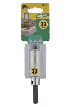 Wolfcraft Děrovka HM-sypaná průměr 53mm 6hr.stopka a vrták, hloubka řezu 55mm 3895000 - Image 3