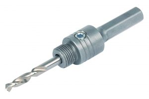 Wolfcraft upínací trn s centrovacím vrtákem pro děrovky od ø32 mm 5958000