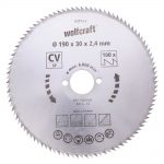 Wolfcraft pilový kotouč  jemné řezy ø180x20 Z100 6272000