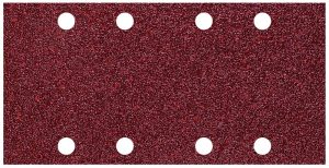 Wolfcraft 10 x samodržné brusné pásy děrované  80  1767000