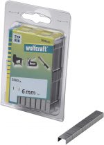 Wolfcraft Široké sponky do sponkovačky výška 6 mm 2000 ks  7010000