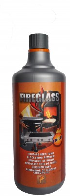 Čistící prostředek pro sklo a keramiku krbů Faren FIREGLASS 1 L