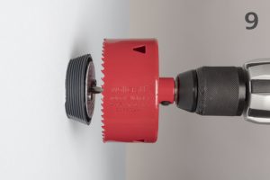 Sada pomůcek pro zvětšování otvorů Ø 35 – 51 / 46 – 62 / 54 – 70 mm 5953000 - Image 16