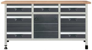 Wolfcraft pracovní stůl 1610 mm, varianta 3 8077000