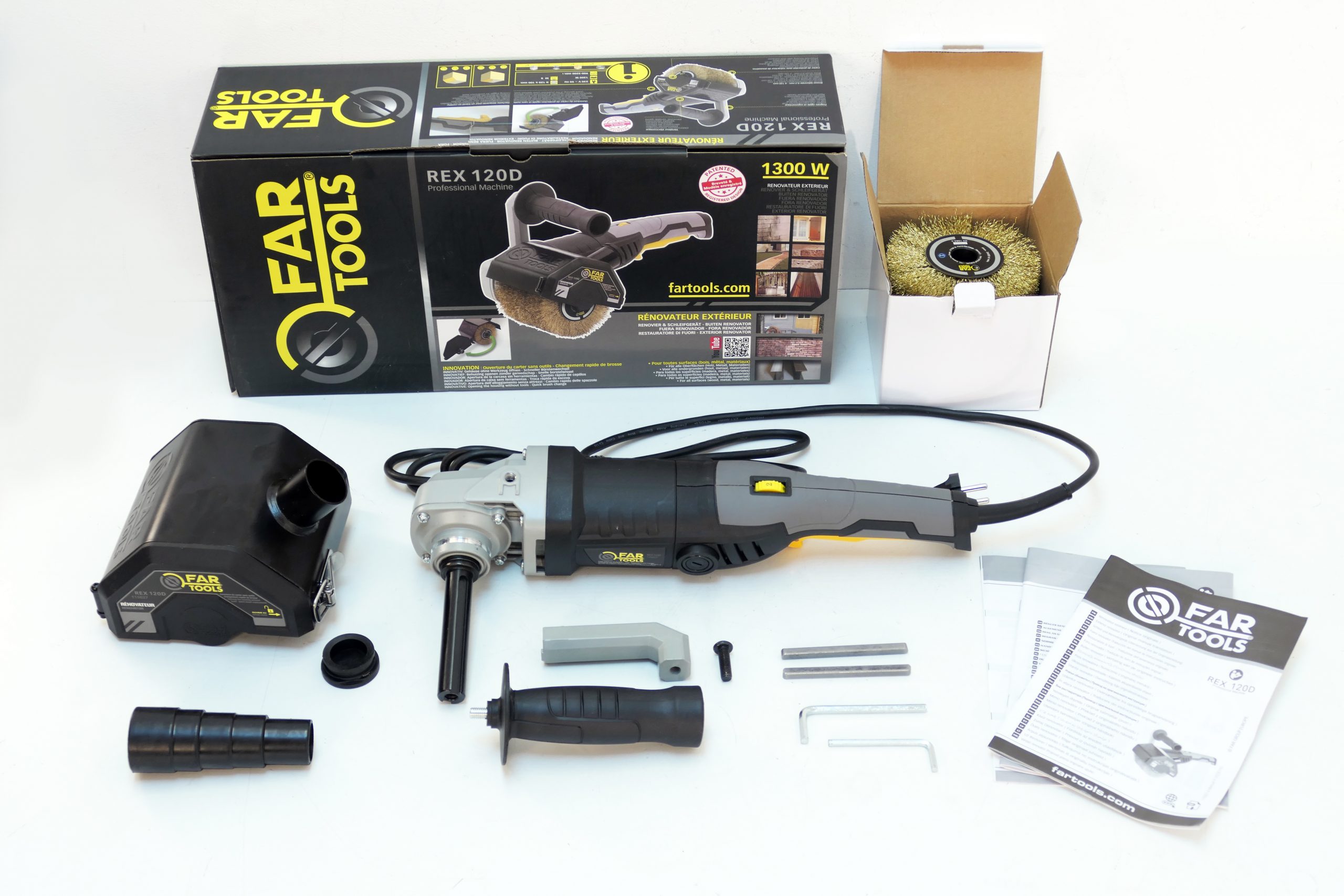 FARTOOLS renovátor REX 120mm 1300W 115027 - Obrázek 10